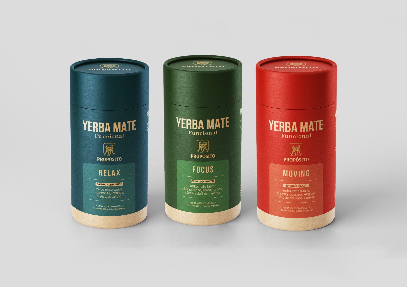 Los 3 blends — lata cilíndrica